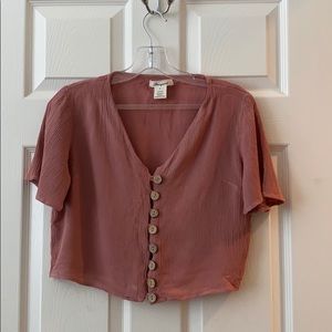 Cropped blouse